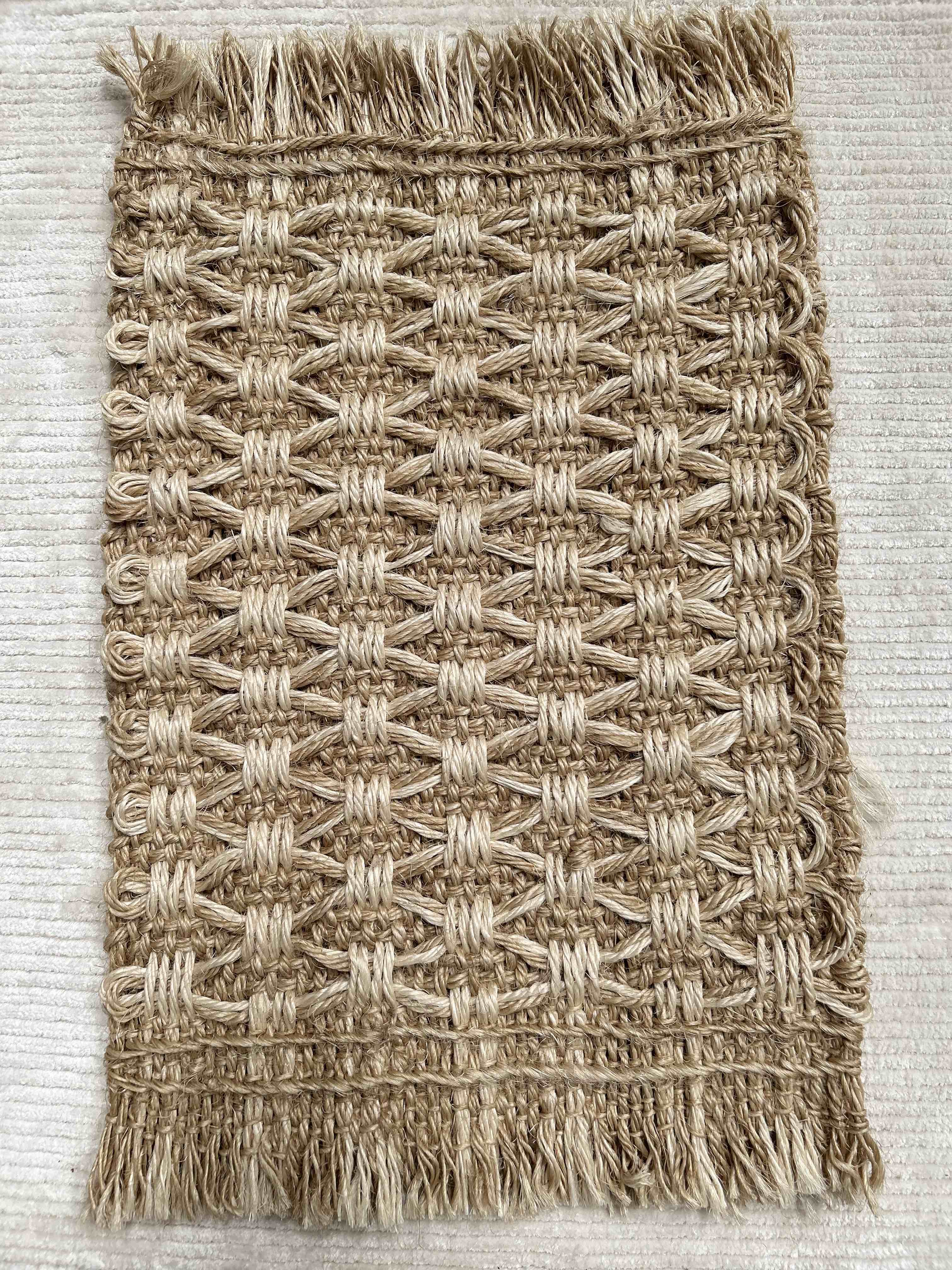 Sisal rug sample